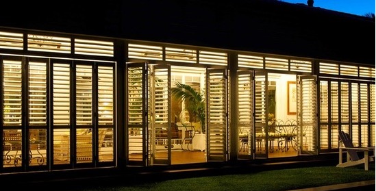 outdoor plantation shutters