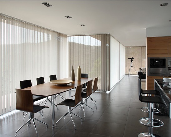 translucent vertical blinds